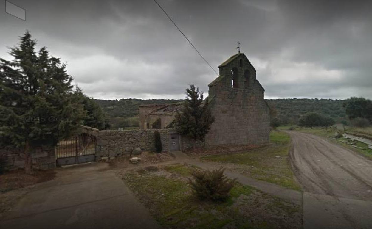 Iglesia de San Miguel en Encina de San Silvestre. 