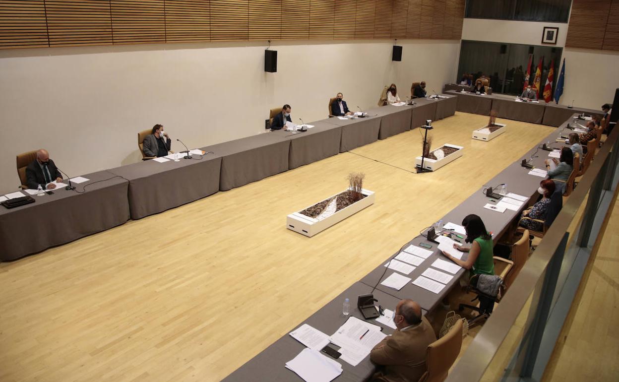 Imagen de la sesión plenaria en el Palacio de Congresos. 