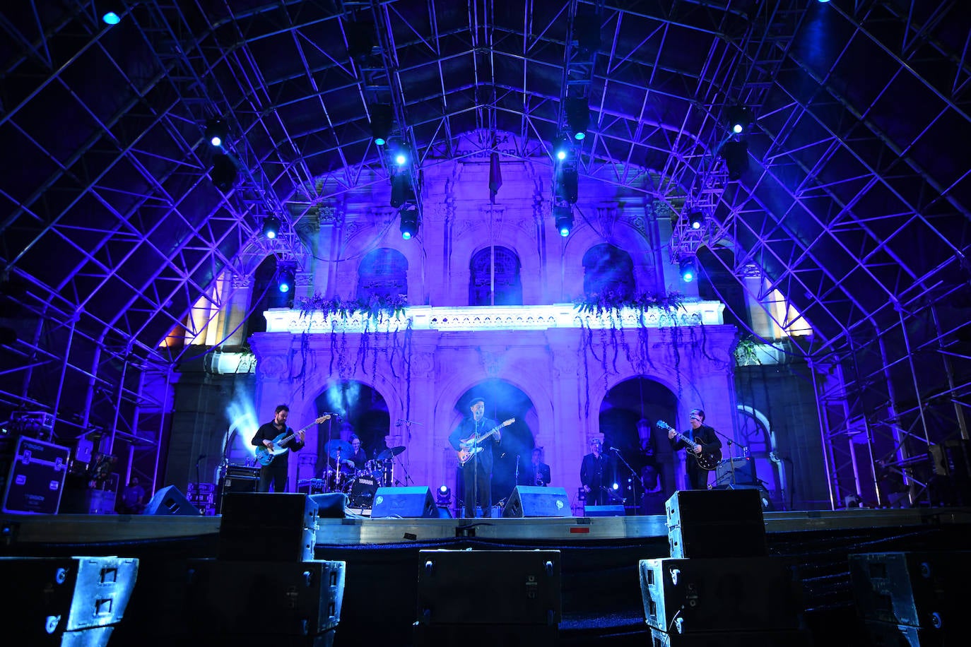 Fotos: Concierto de Juan Perro en la Plaza Mayor en las Fiestas de Valladolid