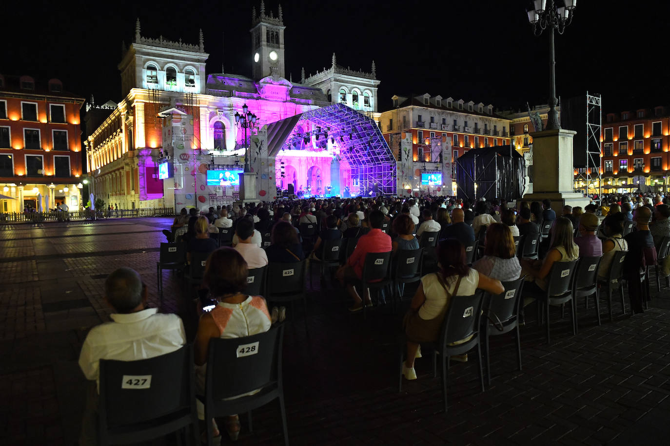 Fotos: Concierto de Juan Perro en la Plaza Mayor en las Fiestas de Valladolid