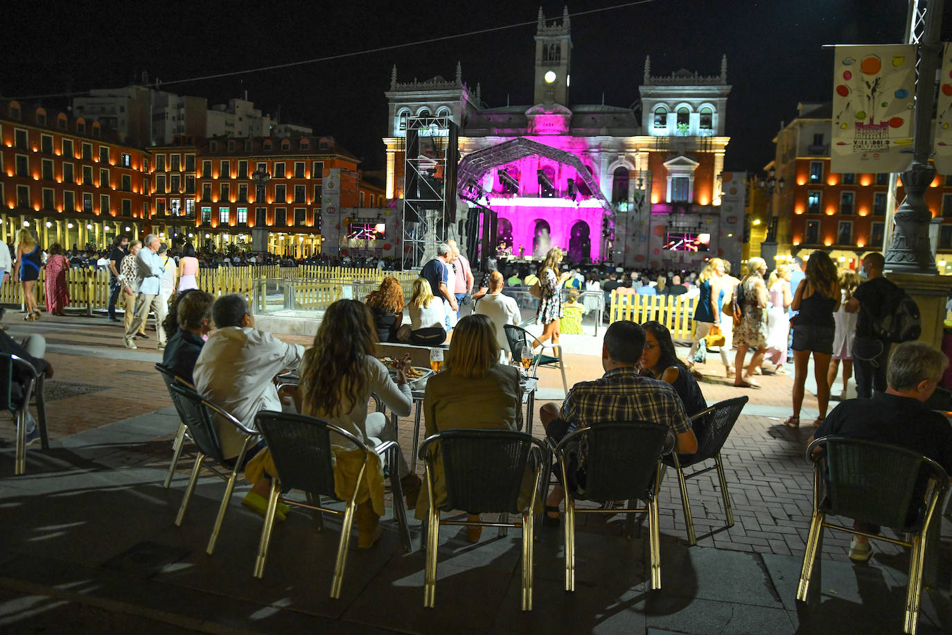 Fotos: Concierto de Juan Perro en la Plaza Mayor en las Fiestas de Valladolid