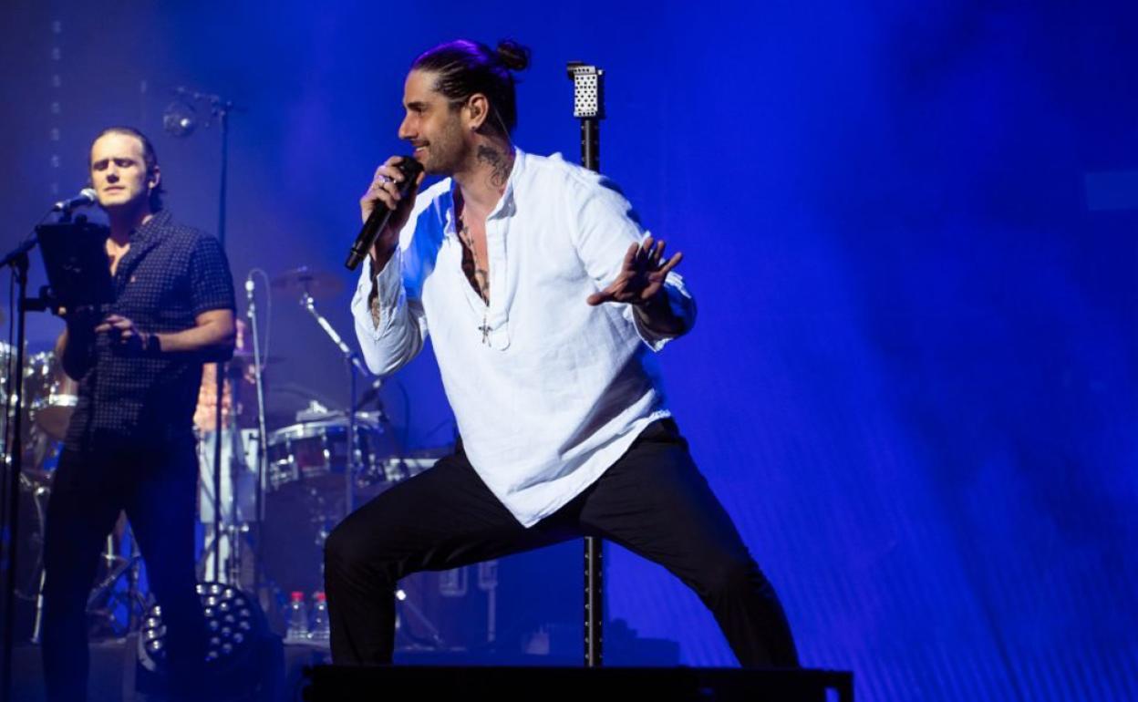 Melendi en concierto. 