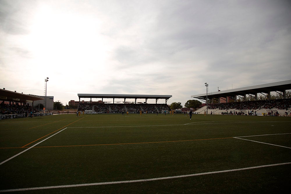 Goleada de Unionistas por 3-0 al Extremadura UD con dos goles del "pichichi" Rayco