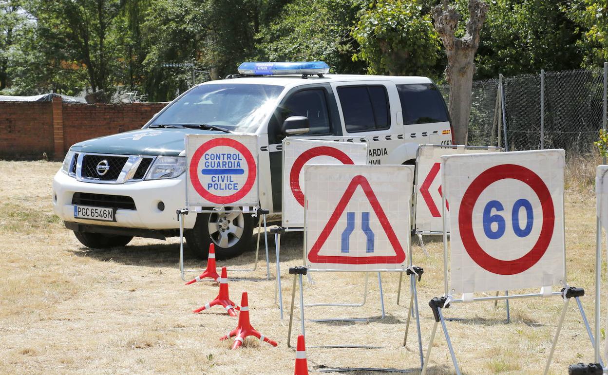 Persecución sin éxito por la A-67 en Palencia para intentar detener a unos ladrones