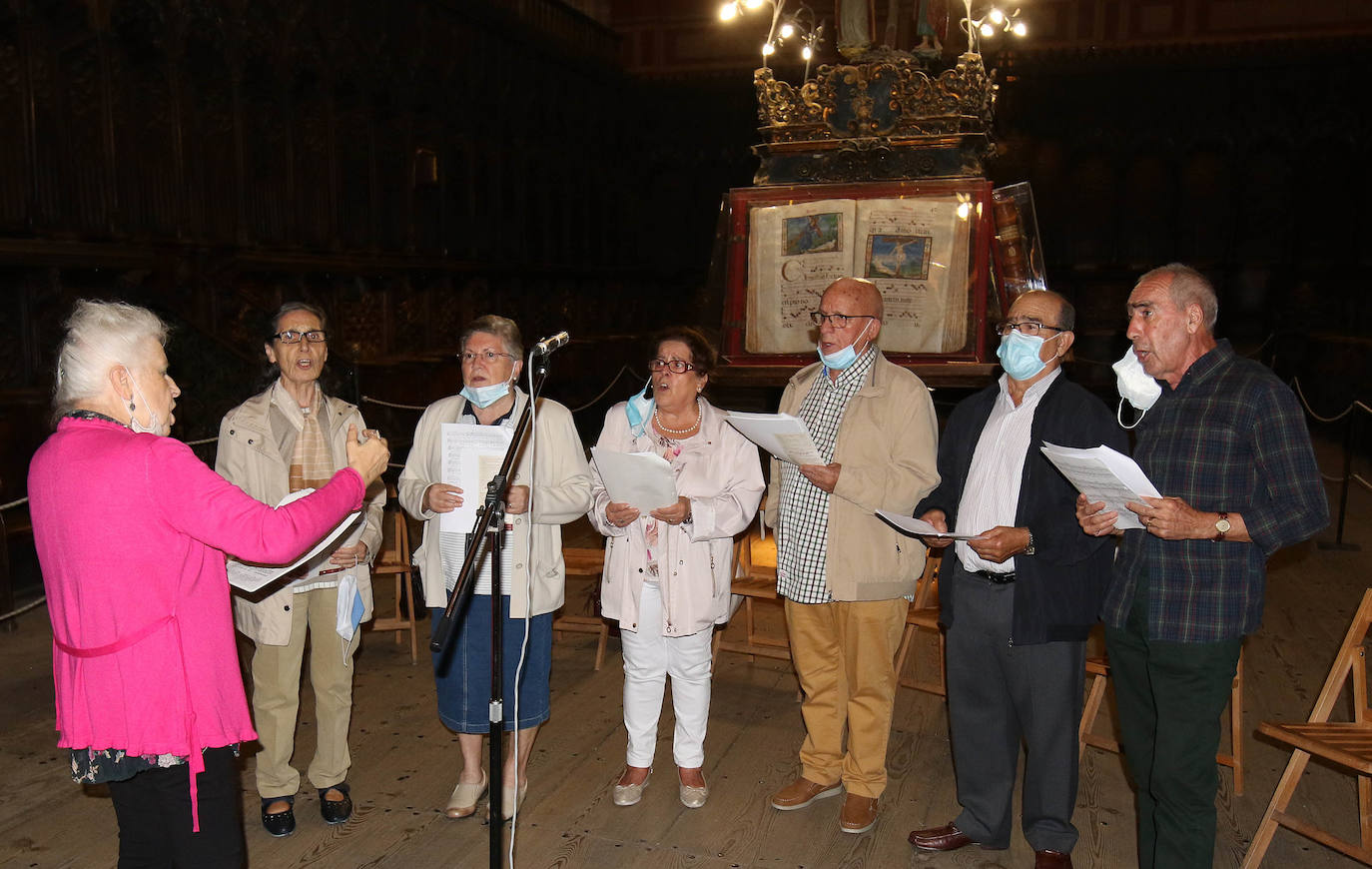 Fotos: Recibimiento a la Virgen de la Fuencisla
