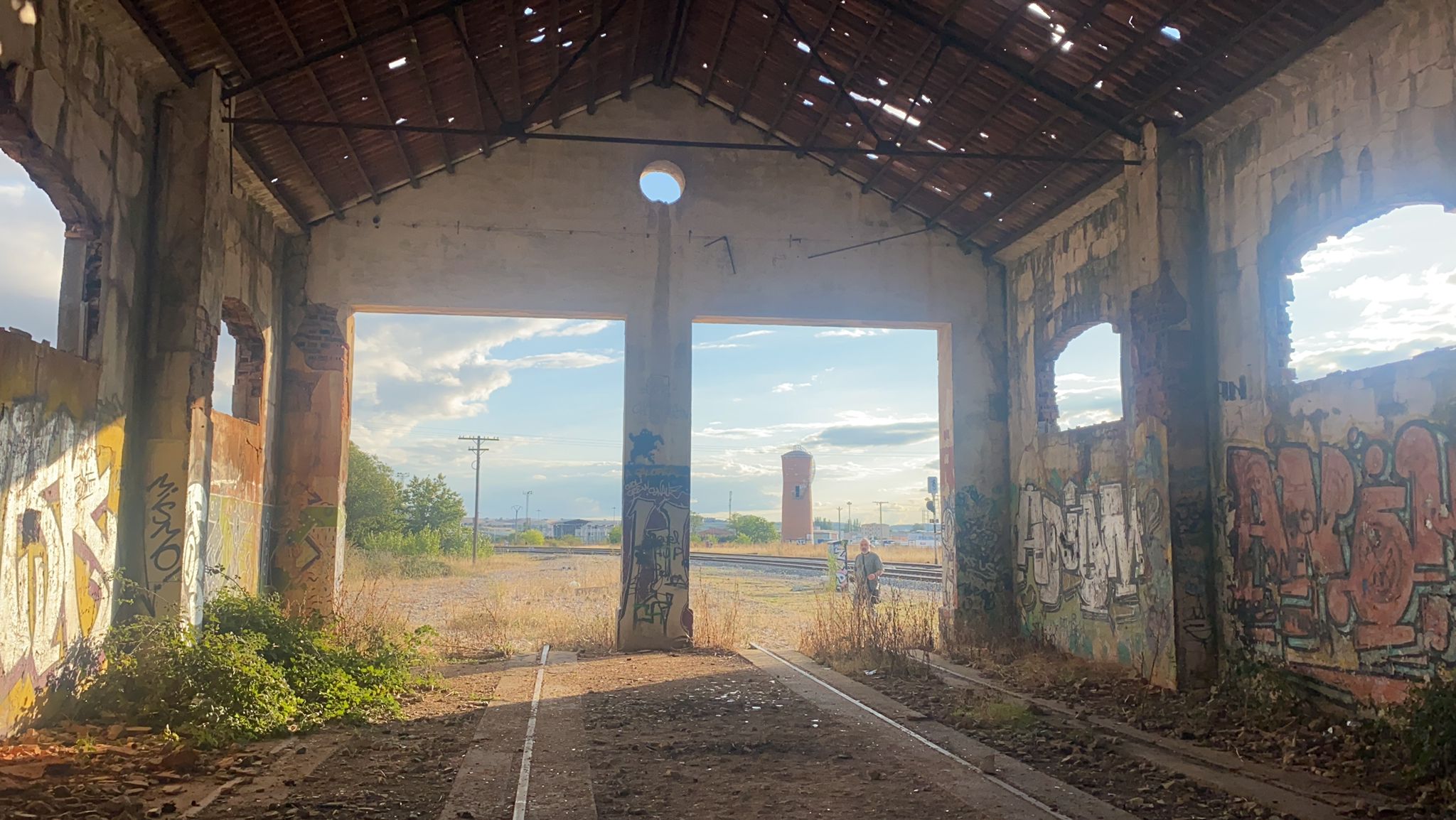 Fotos: La estación fantasma de Aranda de Duero fue campo de concentración durante la Guerra Civil