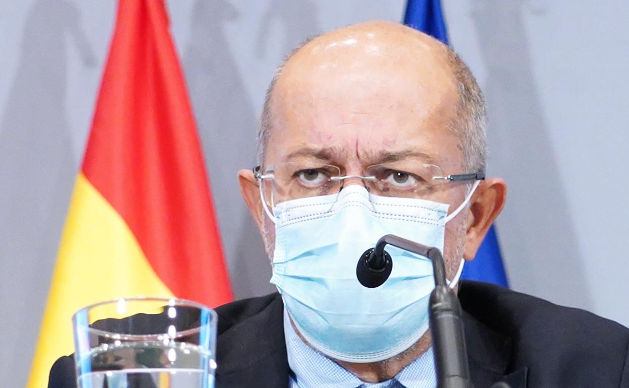 Francisco Igea, vicepresidente y portavoz de la Junta.