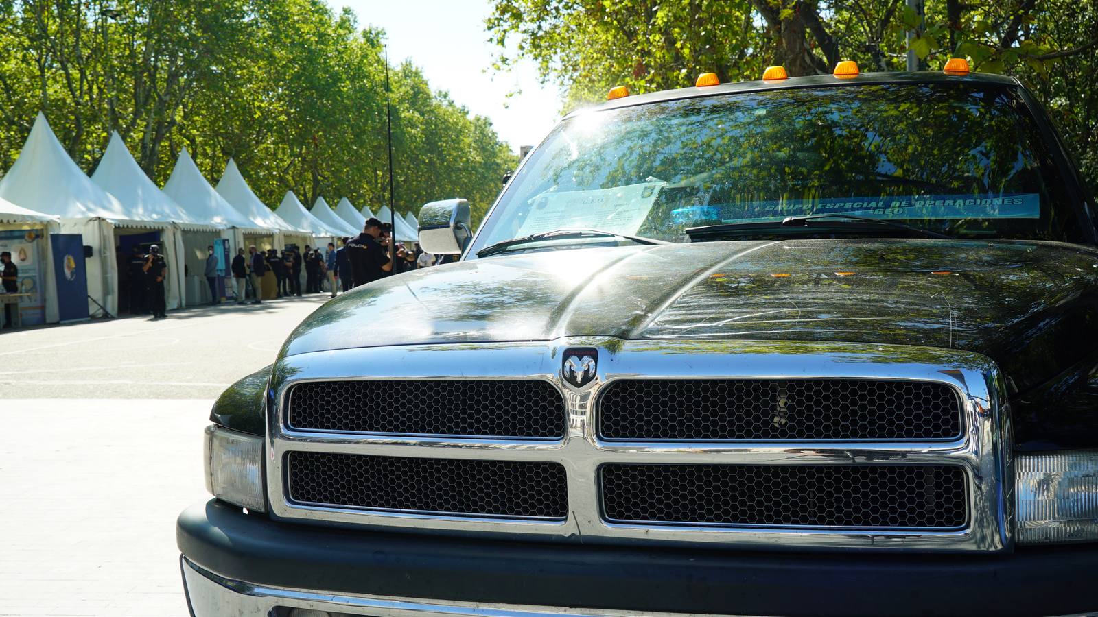 Fotos: Exposición del Día de la Policía en la Acera de Recoletos de Valladolid