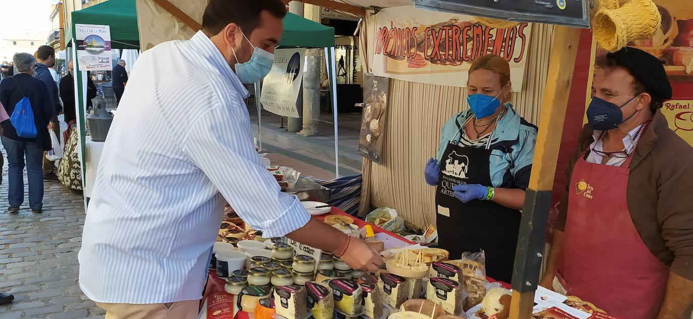 Mercado del Queso de Villalón de Campos.