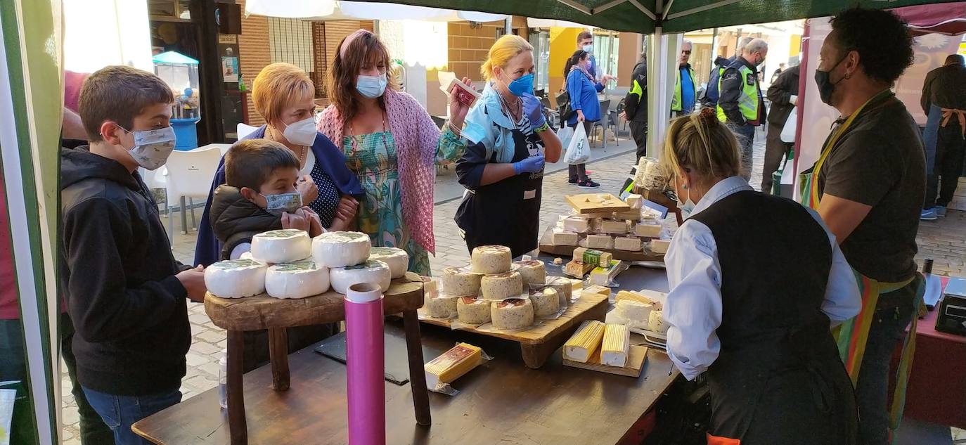 Mercado del Queso de Villalón de Campos.