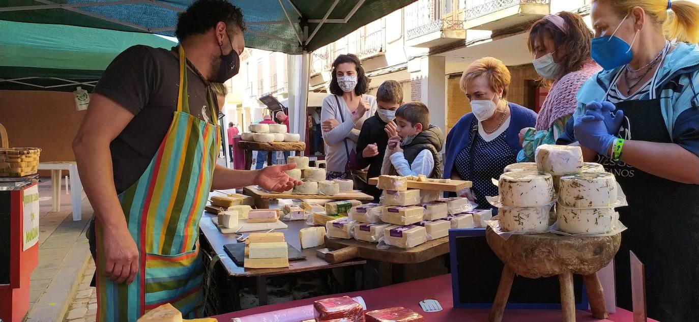 Mercado del Queso de Villalón de Campos.