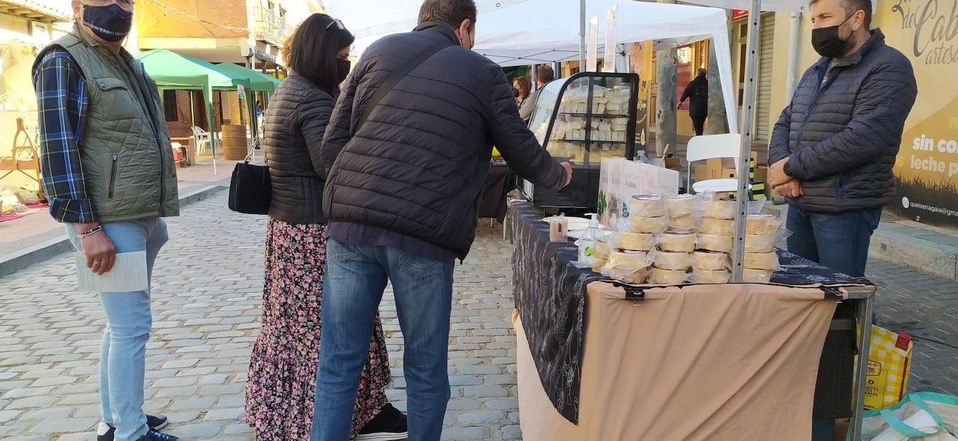 Mercado del Queso de Villalón de Campos.