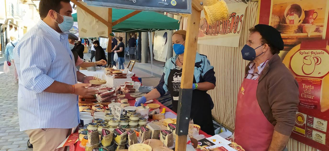 Mercado del Queso de Villalón de Campos.