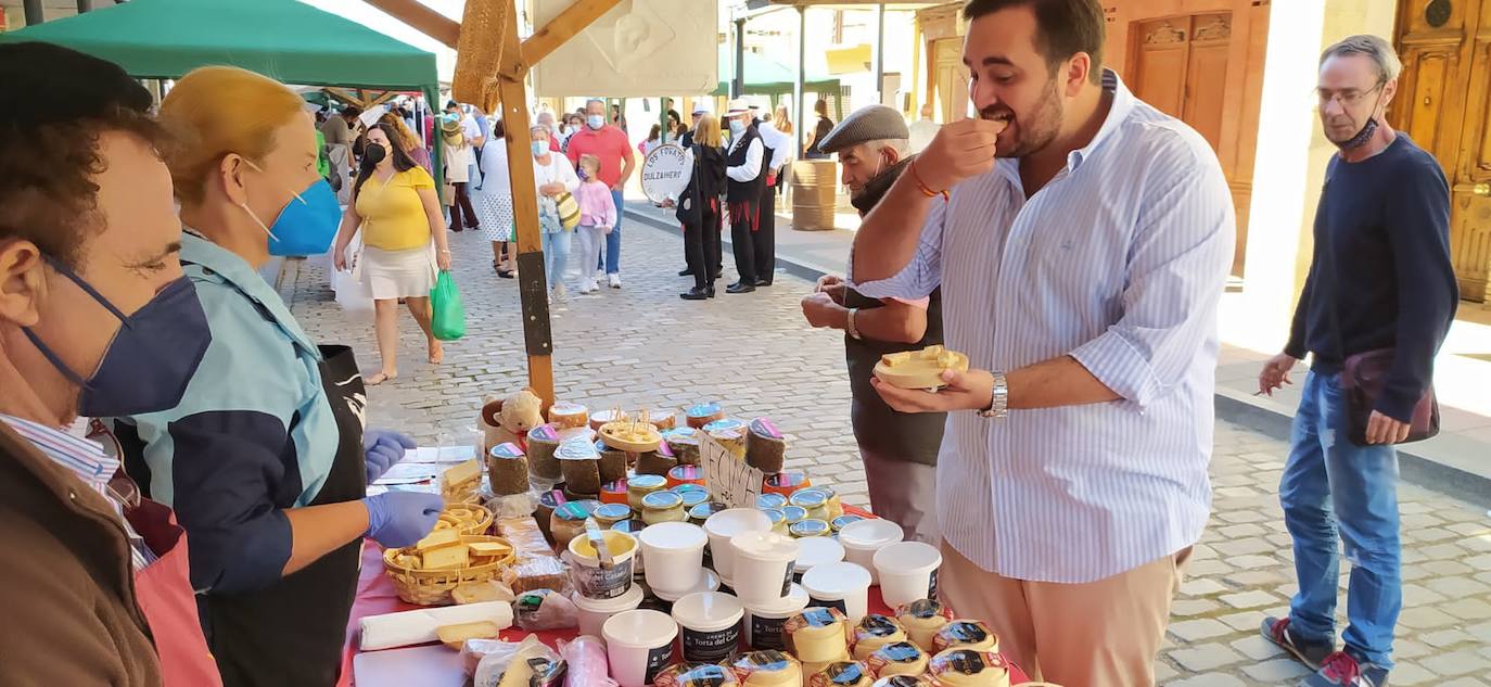 Mercado del Queso de Villalón de Campos.