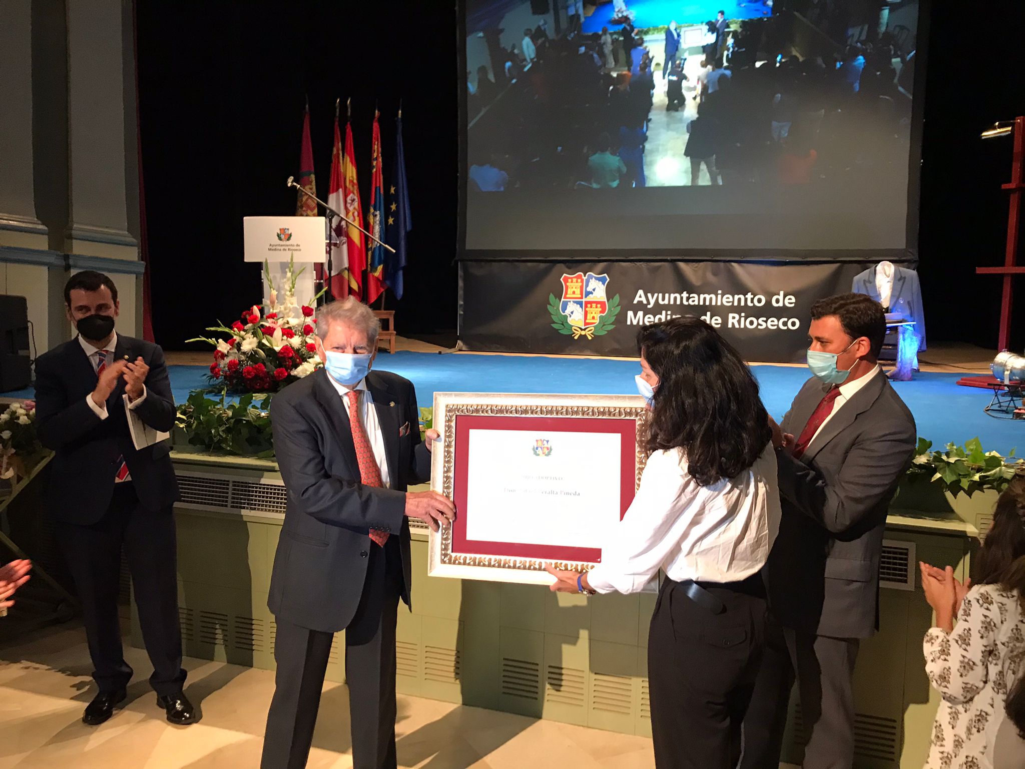 Fotos: Rafael Peralta, nombrado hijo adoptivo de Medina de Rioseco