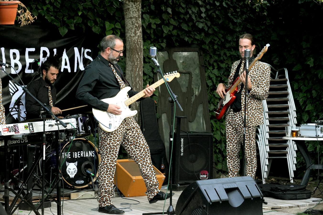 Fotos: Actuación de The Iberians en la terraza &#039;Los Guindales&#039; de Santovenia de Pisuerga