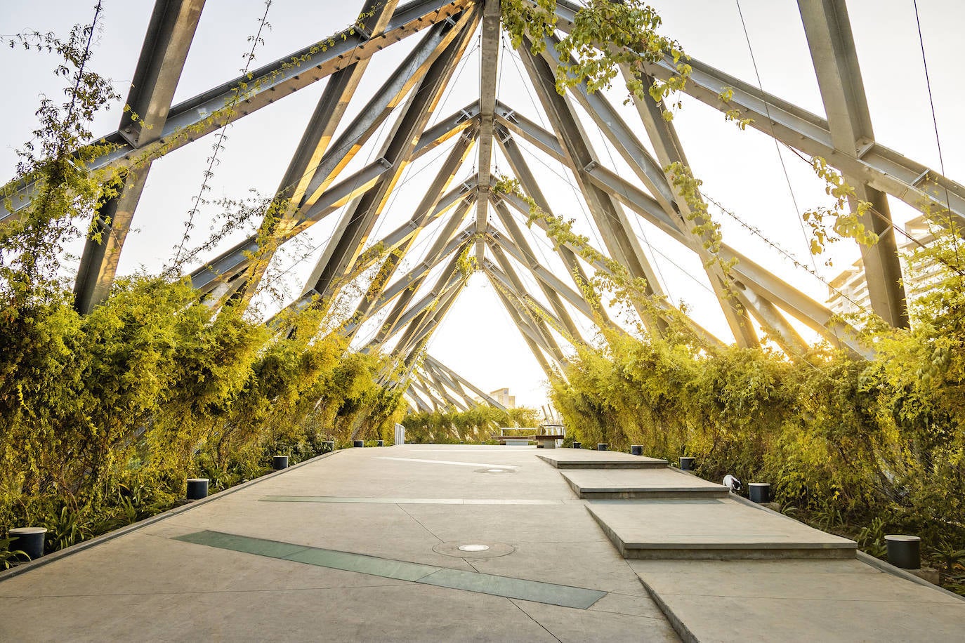 Puente del Parque Araucano (Chile)