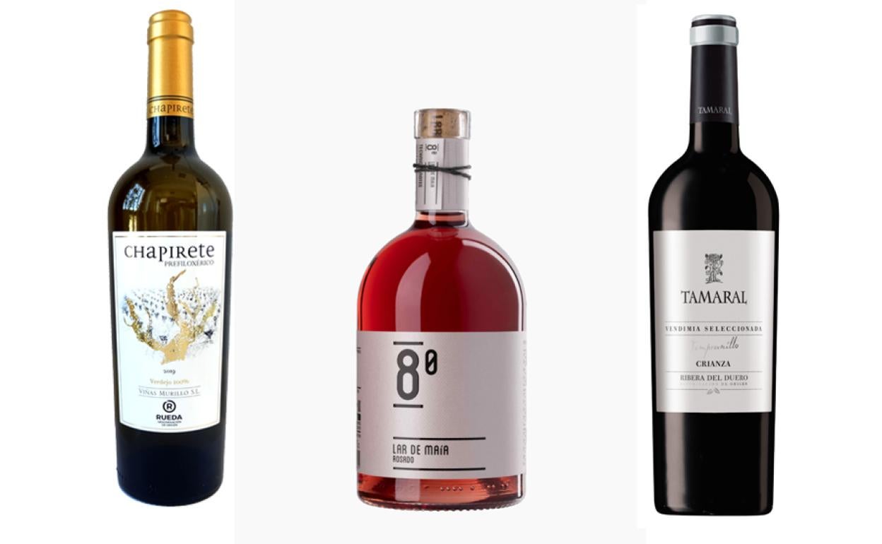 Chapirete Prefiloxérico 2020, Lar De Maía-8º, Tamaral Crianza 2016, Vendimia Seleccionada. 