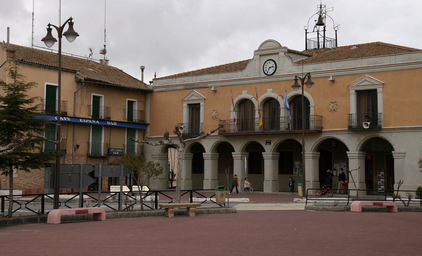 Plaza Mayor de Santa María la Real de Nieva.