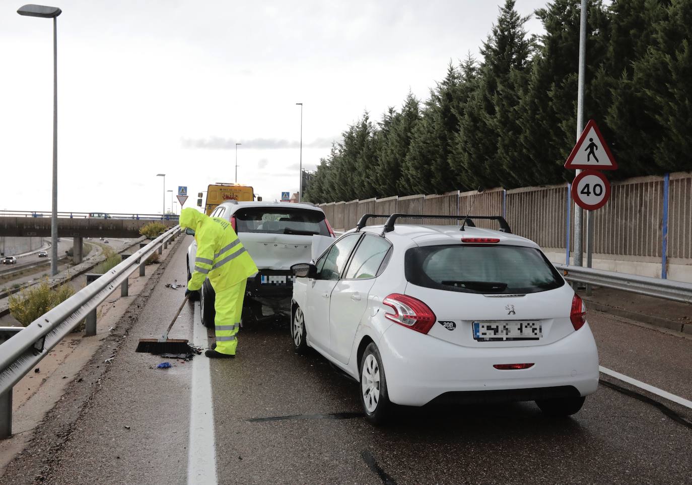 Accidente mortal en la VA-30 de Valladolid.
