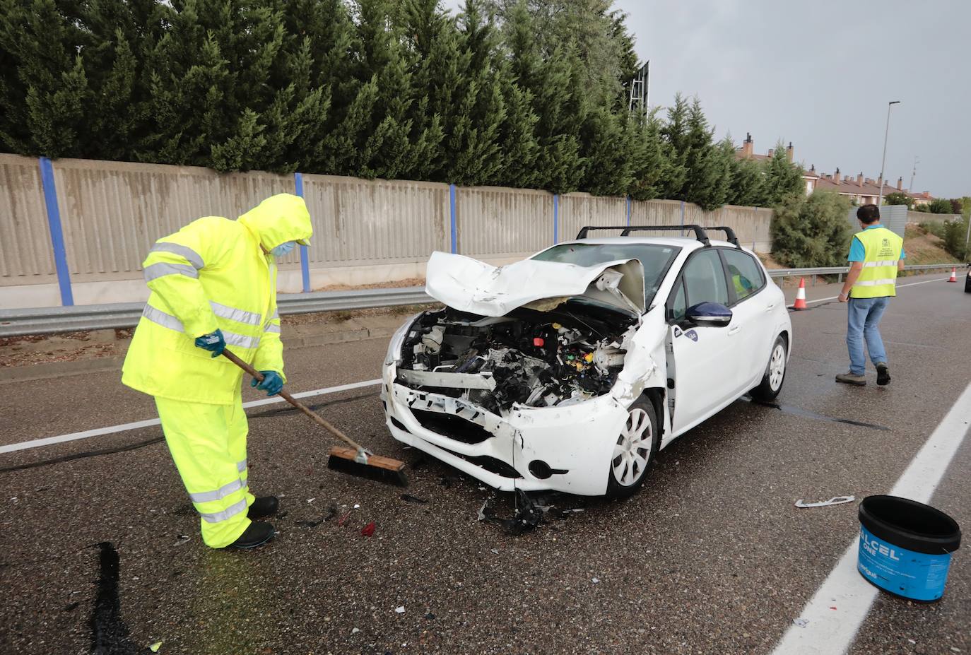 Accidente mortal en la VA-30 de Valladolid.