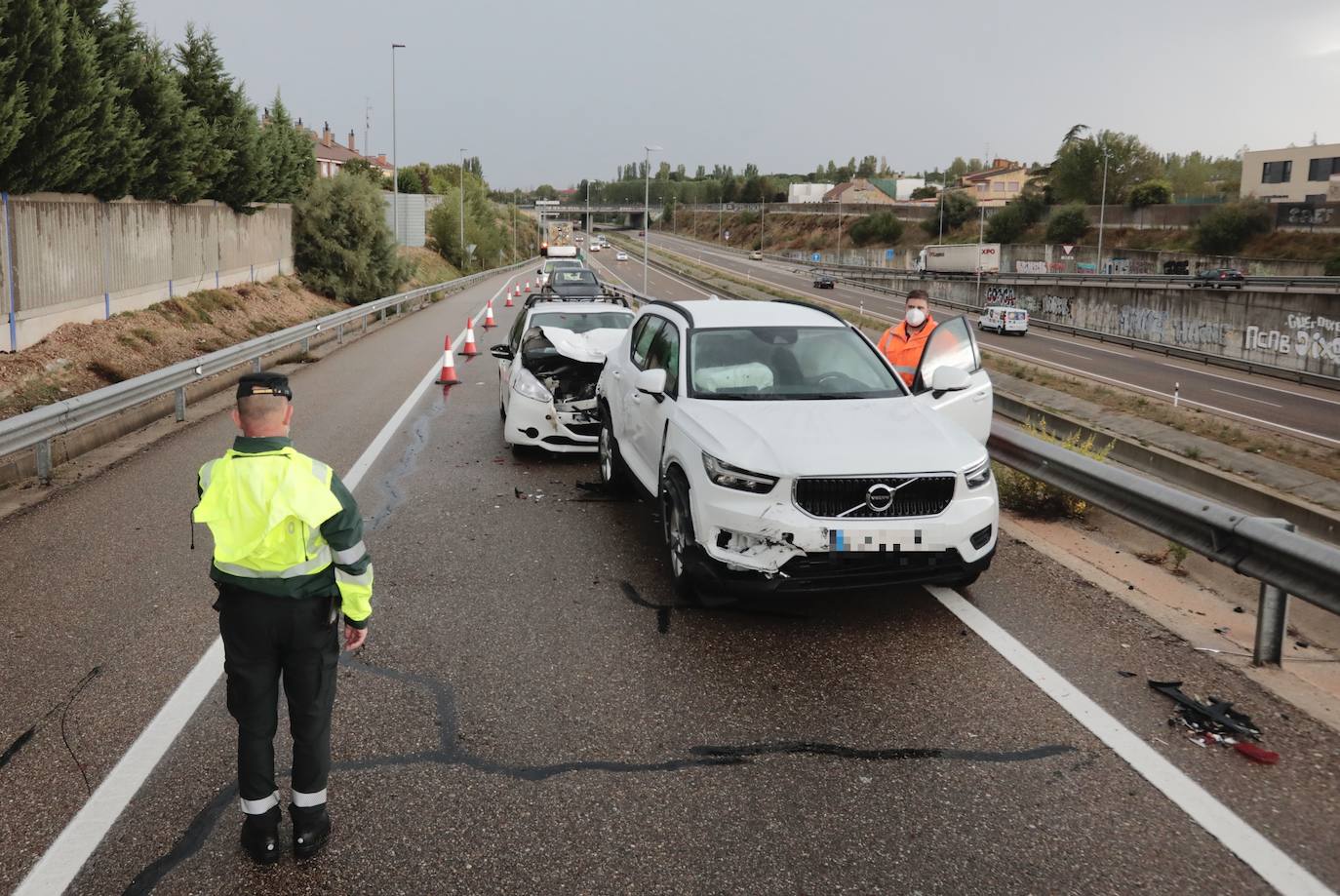 Accidente mortal en la VA-30 de Valladolid.