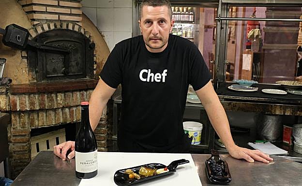 El cocinero Alberto García Sanz. 