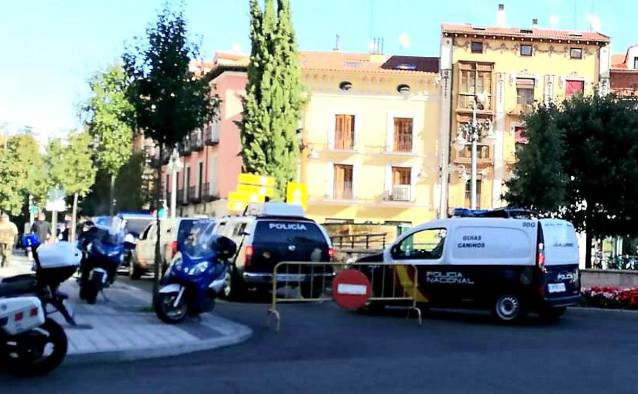 Corte en Duque de la Victoria. 