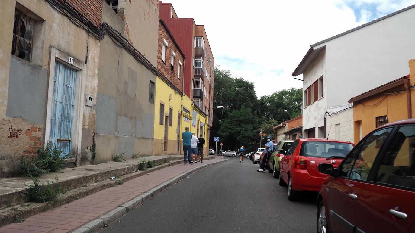 Detalles de una de las calles del barrio que recorremos esta semana