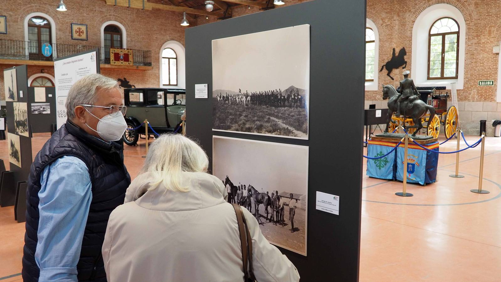Fotos: La Academia de Caballería de Valladolid rinde homenaje al Regimiento Alcántara en su centenario