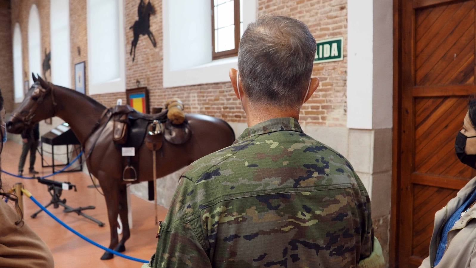 Fotos: La Academia de Caballería de Valladolid rinde homenaje al Regimiento Alcántara en su centenario