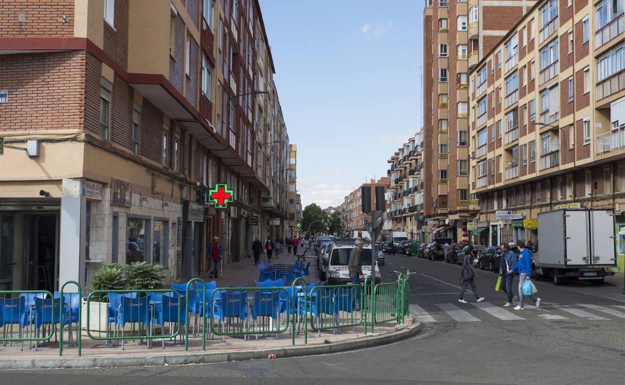 Barrio de Las Delicias de Valladolid. 