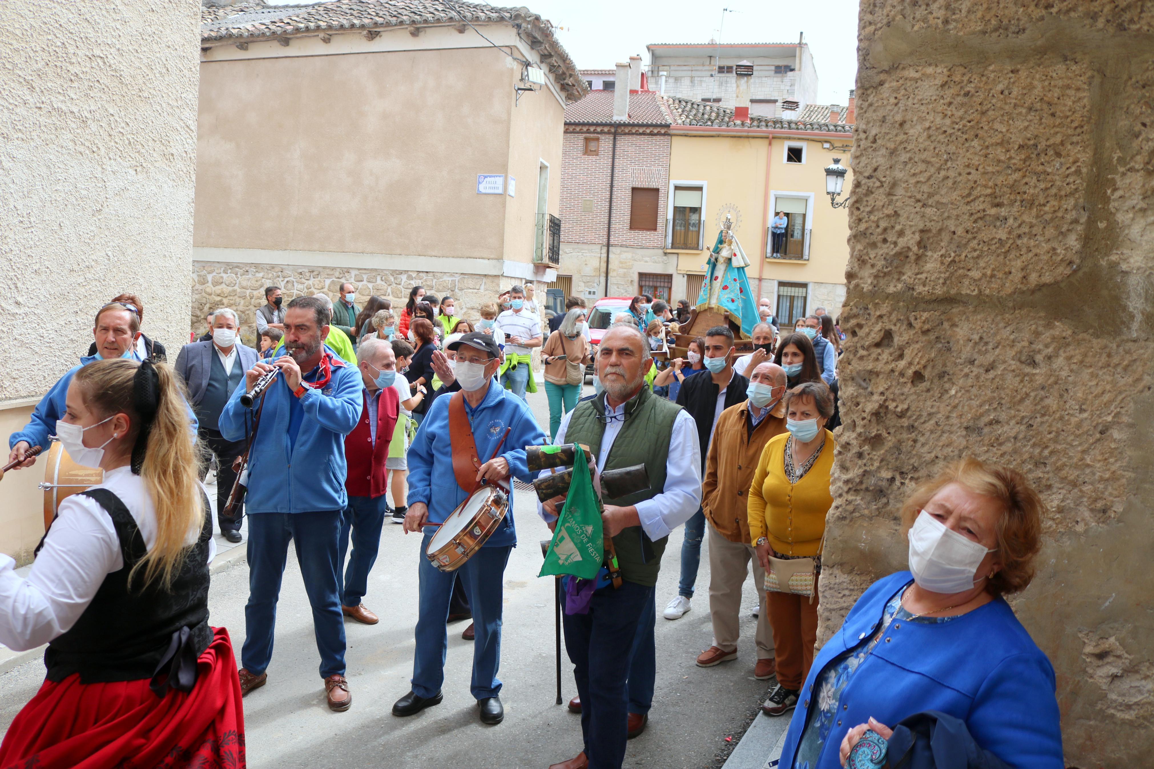 Antigüedad celebra la Función en honor a la Virgen de Garón