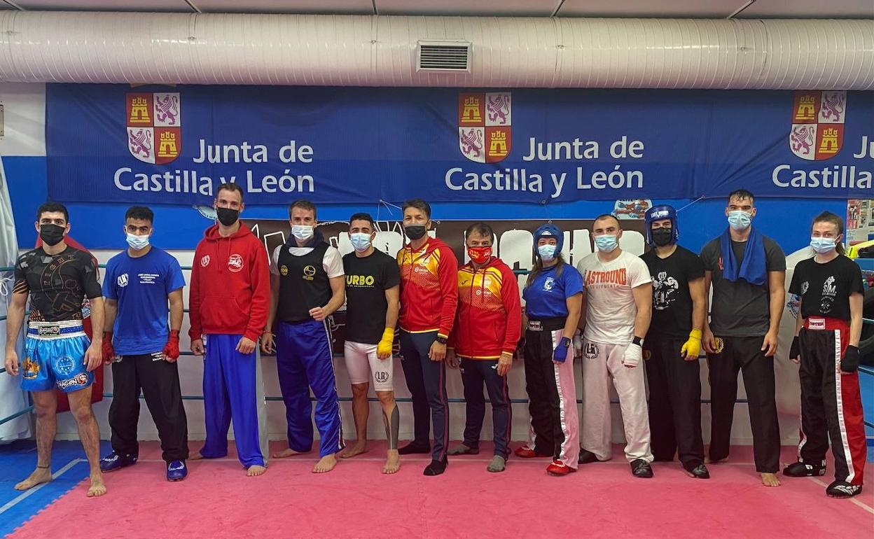 Concentración en Salamanca del equipo nacional de Full Contact de cara al Mundial