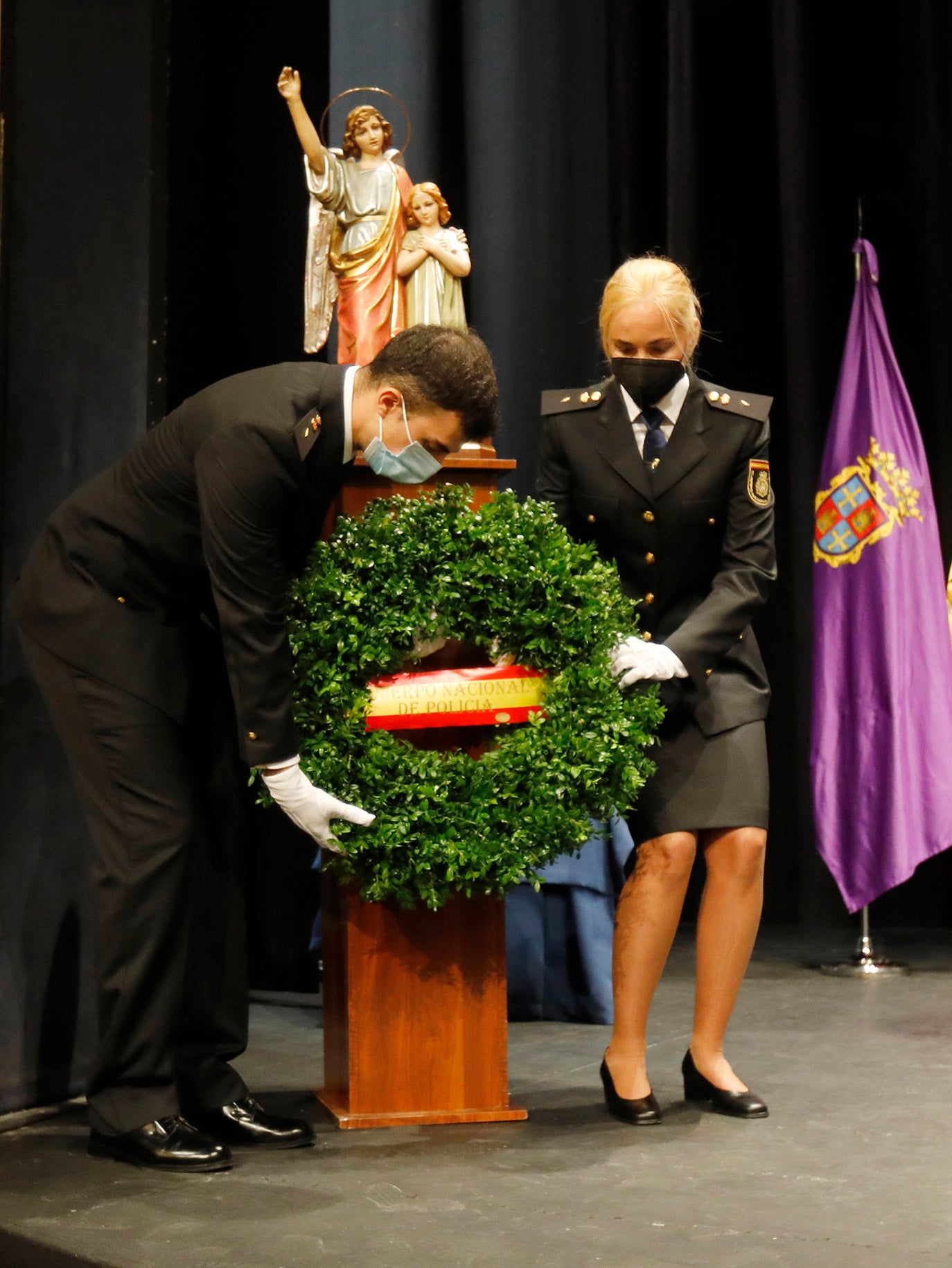 La Policía Nacional celebra a sus patronos