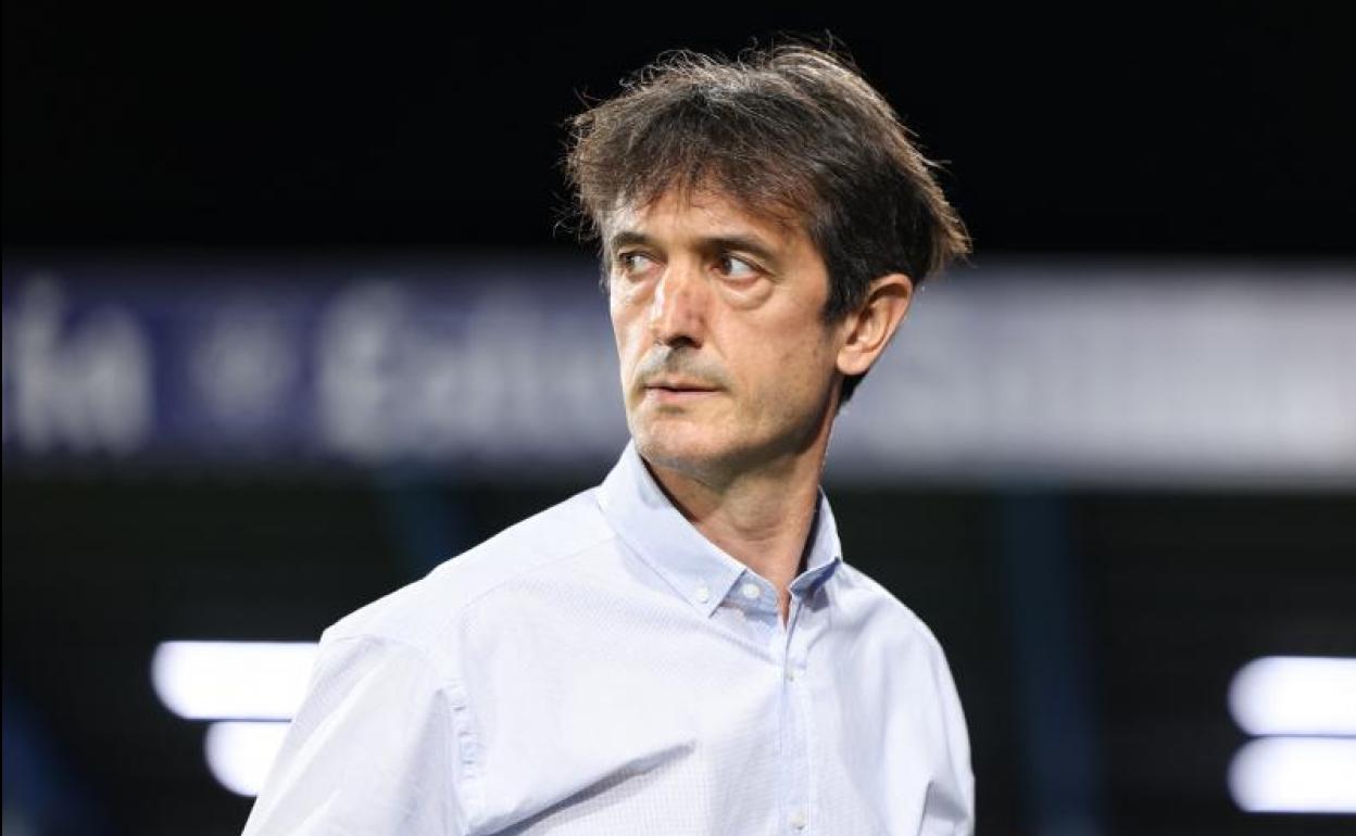 Pacheta, durante el encuentro. 