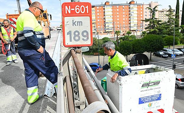 Obras en Arco de Ladrillo. 