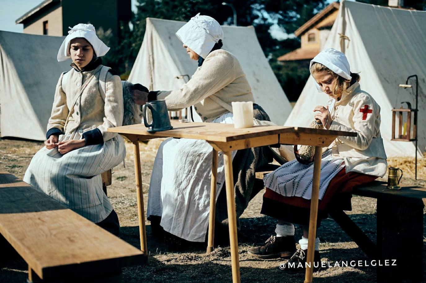 Fotos: Recreación histórica de Wellington en Boecillo