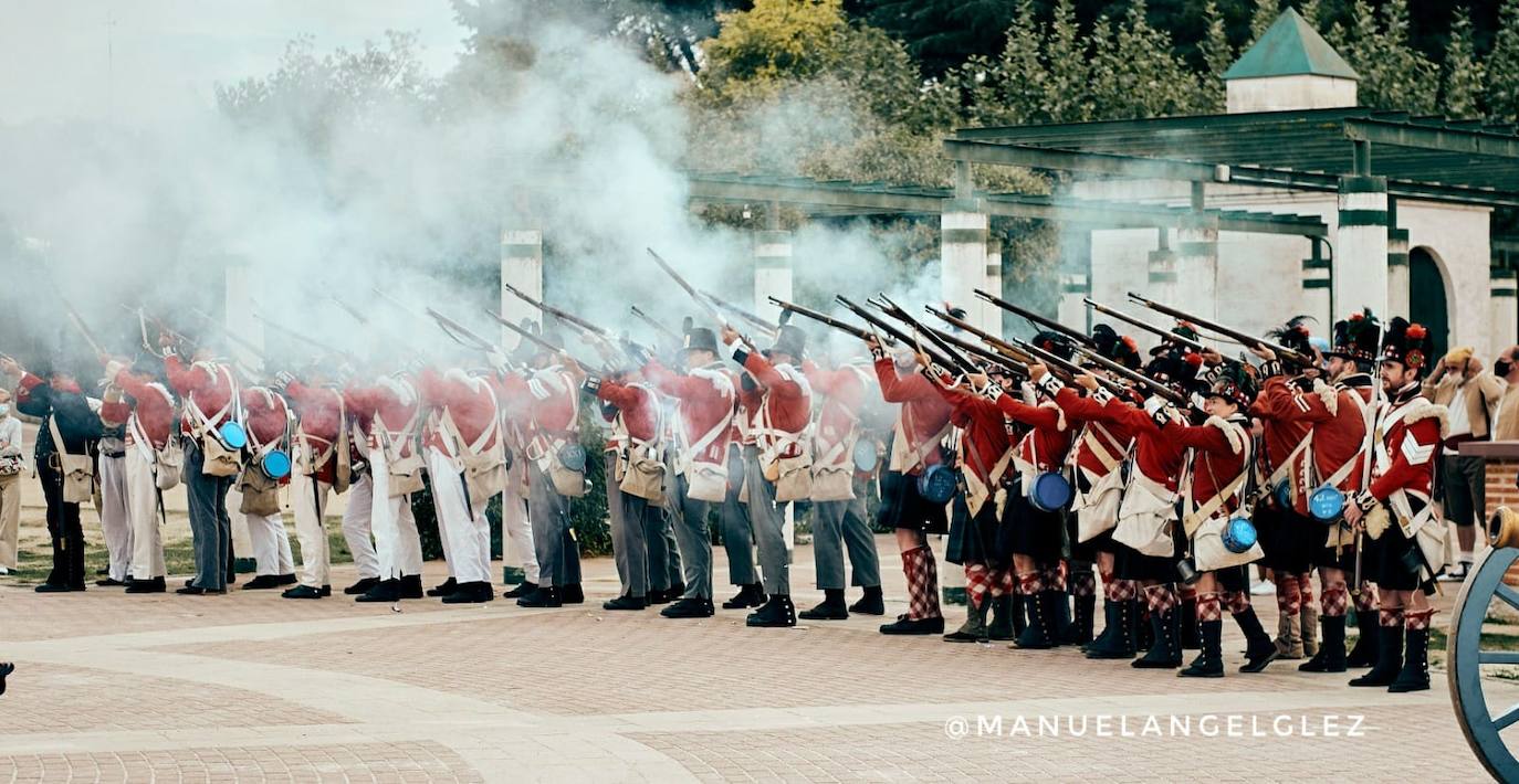 Fotos: Recreación histórica de Wellington en Boecillo