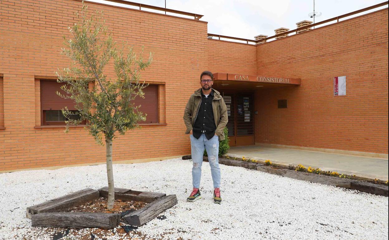 Guillermo Rivas, alcalde de Carrascal de Barregas. 