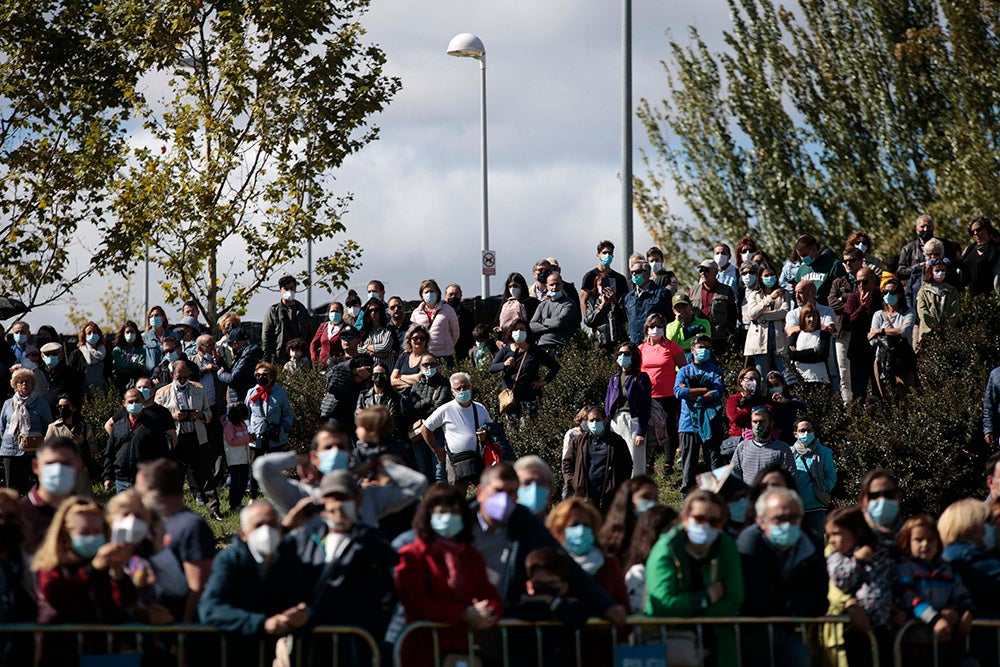 Salamanca se despide de su Siglo de Oro con la simulación de una batalla de los tercios españoles a orillas del Tormes
