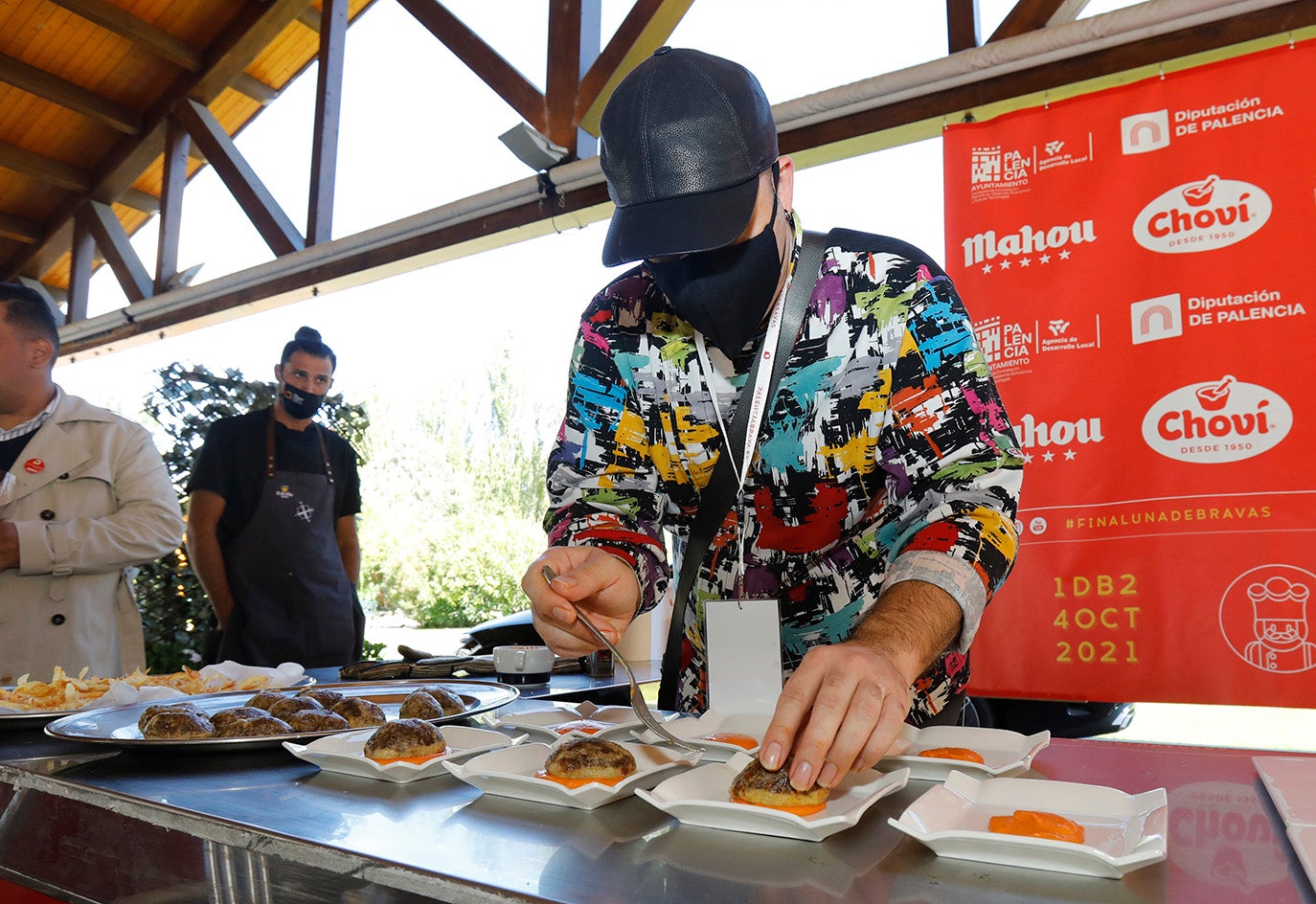 Final del II concurso internacional de patatas bravas en Palencia