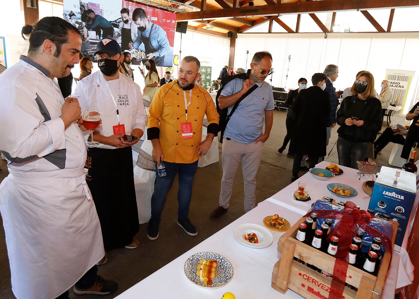 Final del II concurso internacional de patatas bravas en Palencia