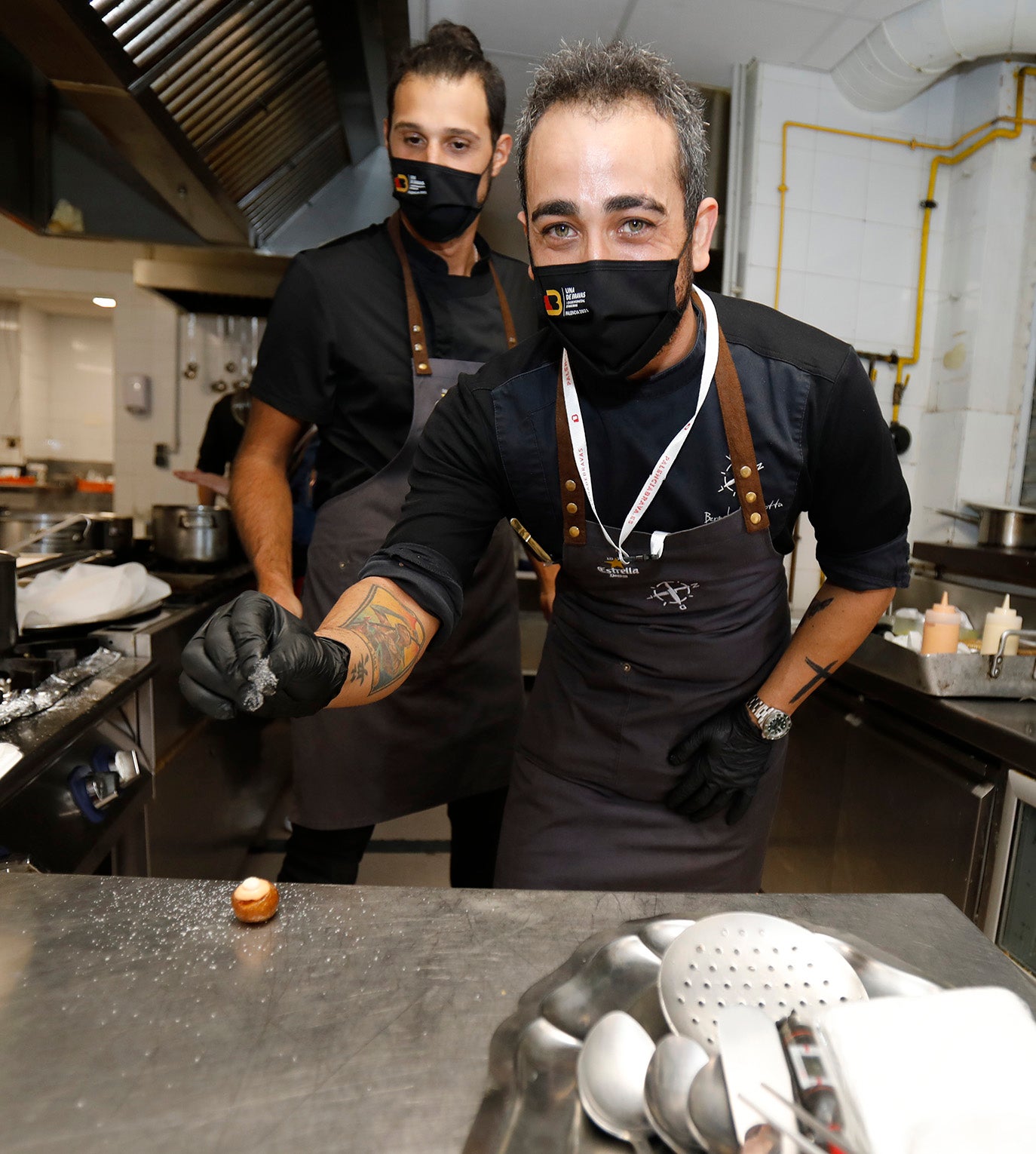 Final del II concurso internacional de patatas bravas en Palencia