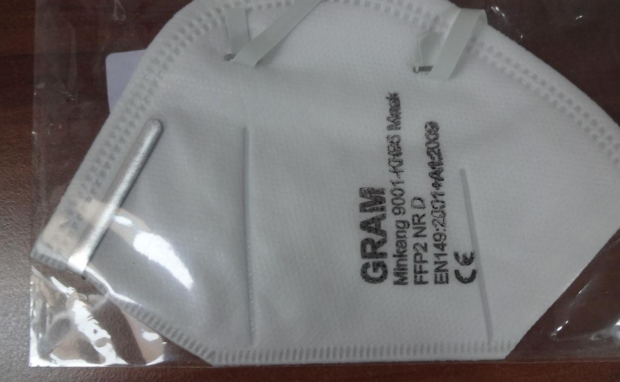 Mascarilla ram Minkang 9001-KN95. 