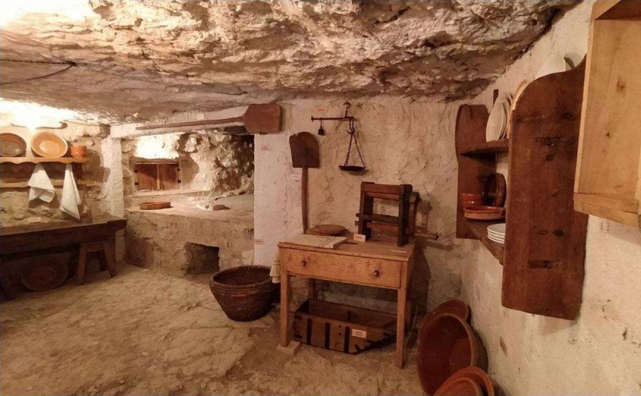 Casa-cueva en Trigueros del Valle, Valladolid. 