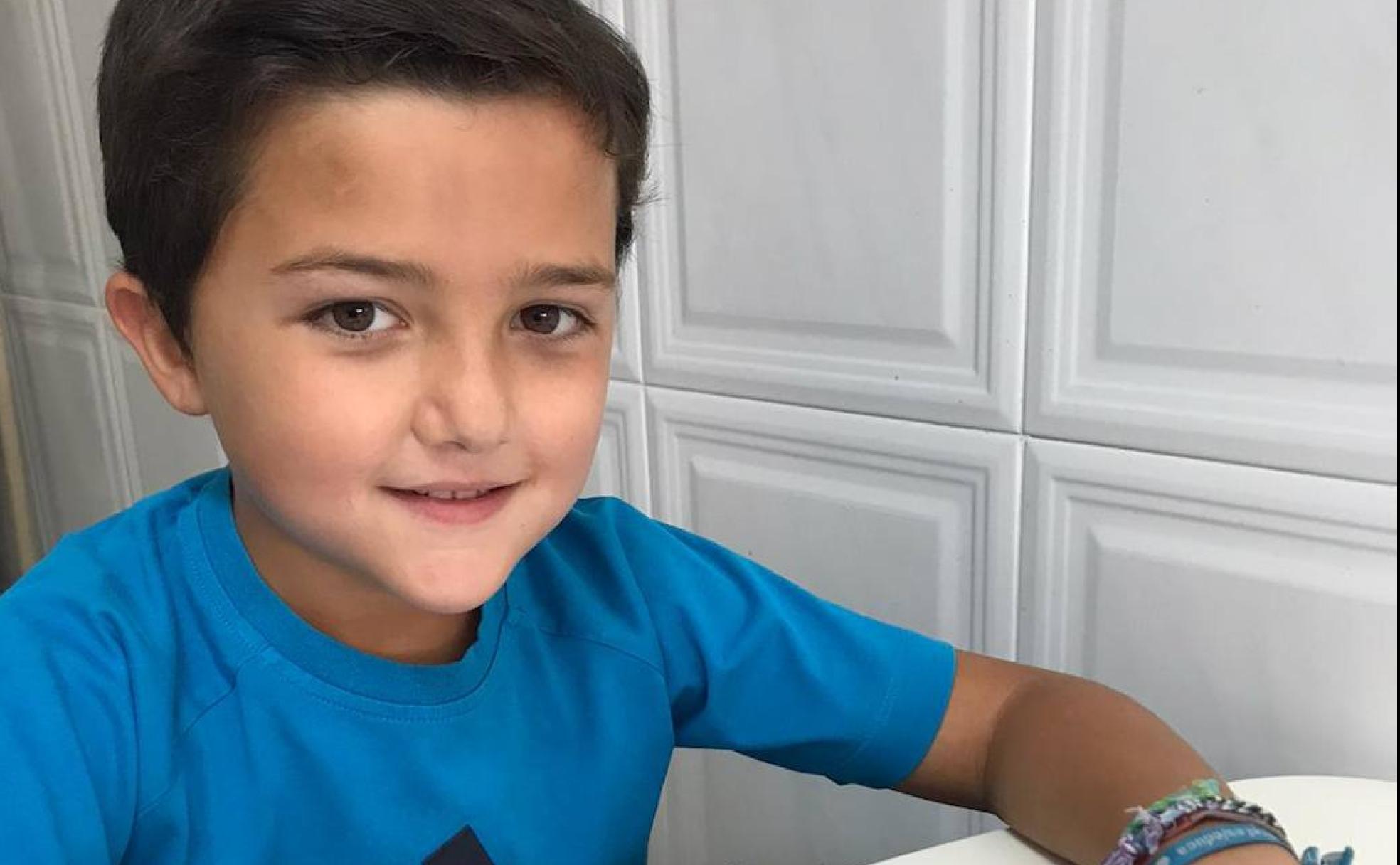 Tomás Alonso, niño cuellarano con dislexia. 