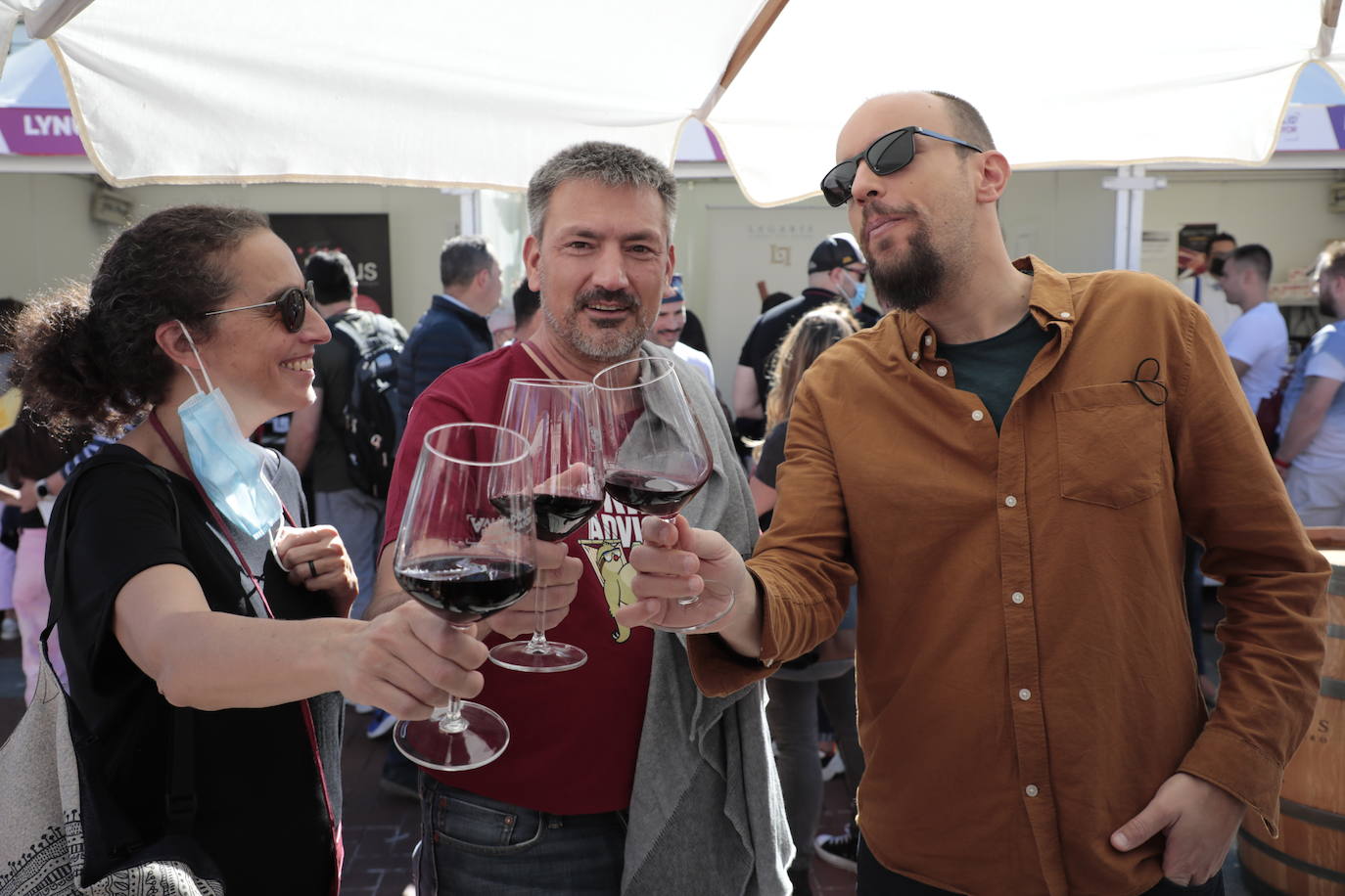 Tercera edición de la Plaza Mayor del Vino en Valladolid. 