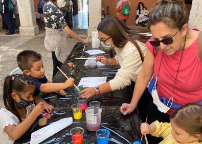 Imagen secundaria 1 - La rebusca de uvas regresa a La Seca