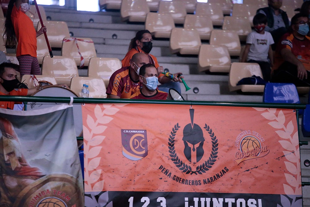 Duro correctivo para el Aquimisa Carbajosa en el debut liguero ante el Zamora Enamora (60-85)